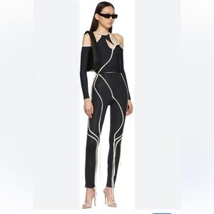 Ottolinger Nylon Strappy Long Sleeve shirt & leggings